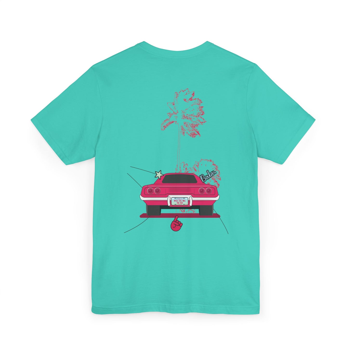 WISH THIS WAS YOU? Pink Car T-Shirt