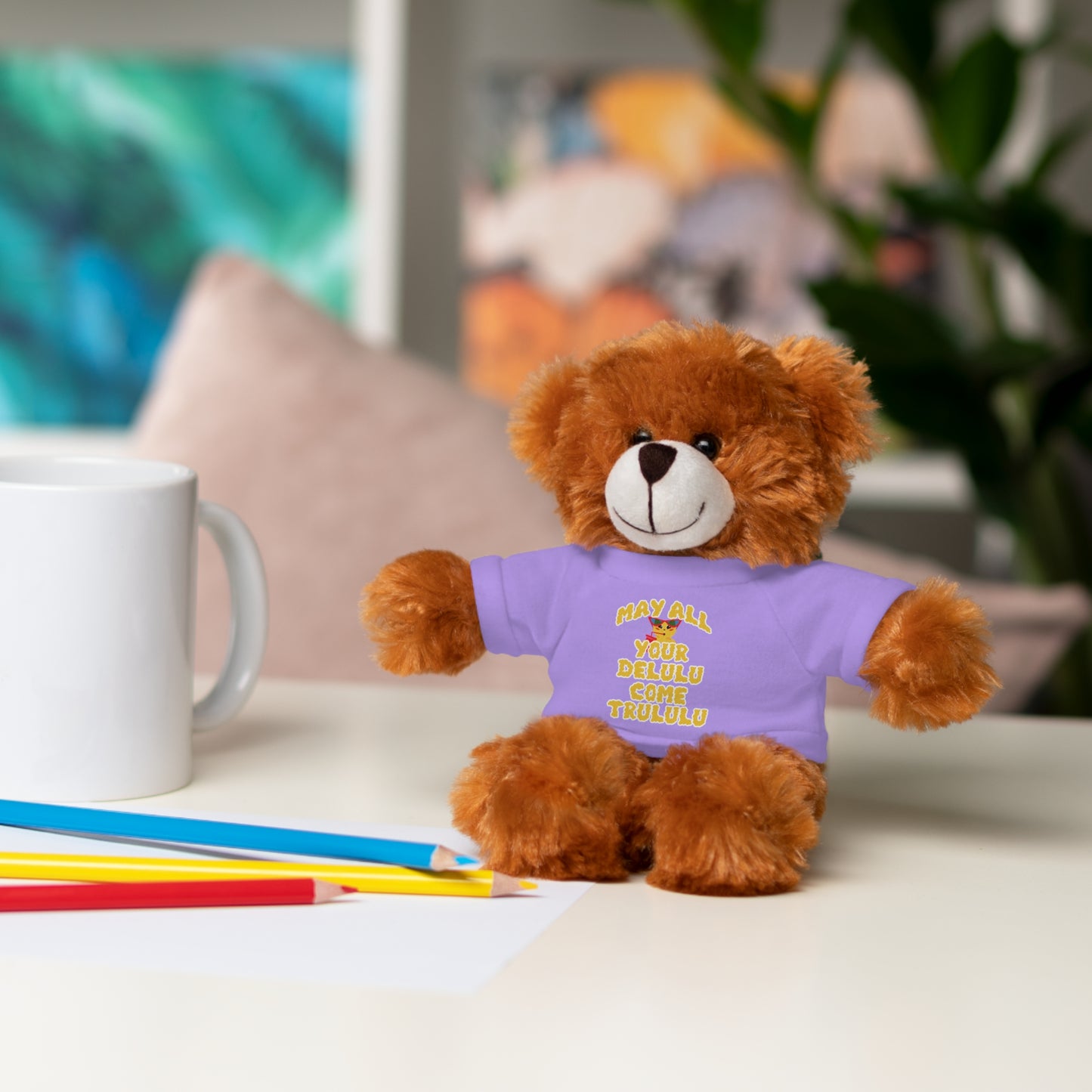 Delulu - Stuffed Animals with Tee