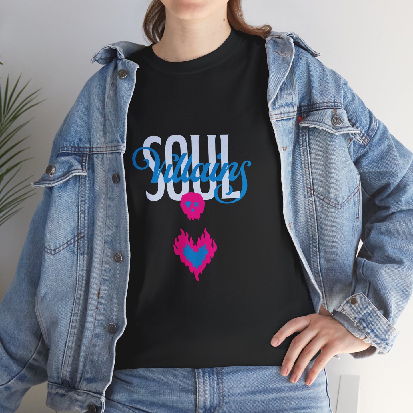 SOUL VILLAINS with a Burning Heart - Cotton Tee