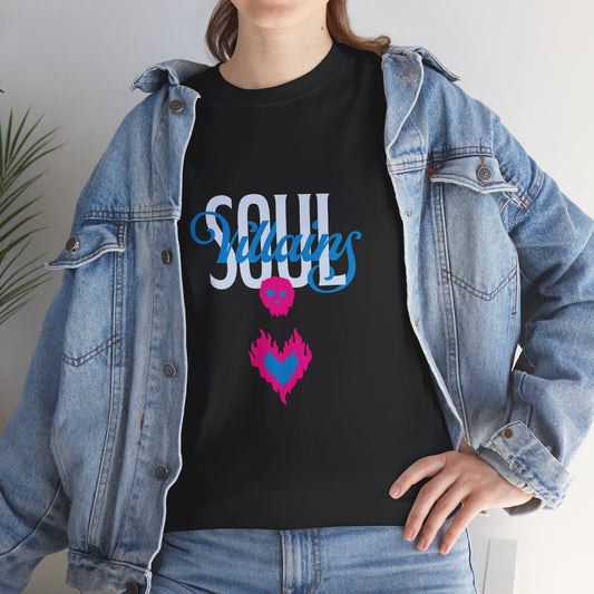 SOUL VILLAINS with a Burning Heart - Cotton Tee