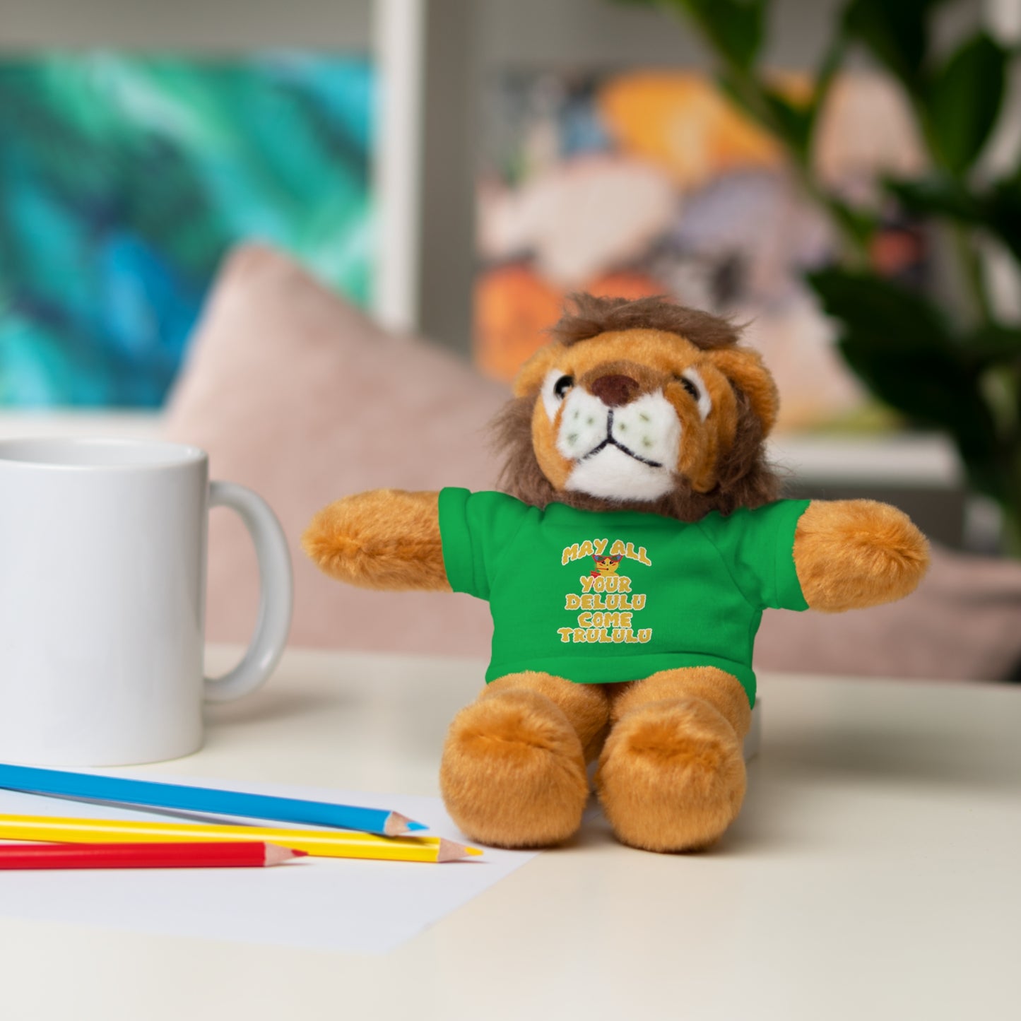 Delulu - Stuffed Animals with Tee