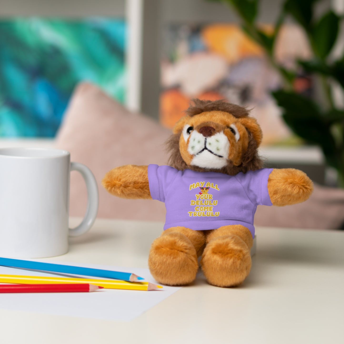 Delulu - Stuffed Animals with Tee