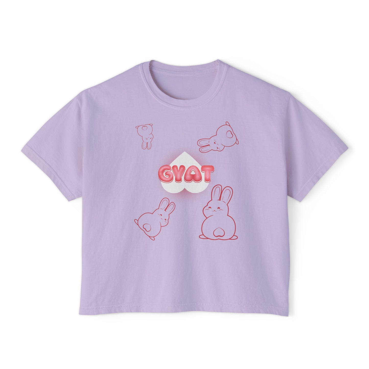 Multiple Bunnies GYAT Cropped Tee