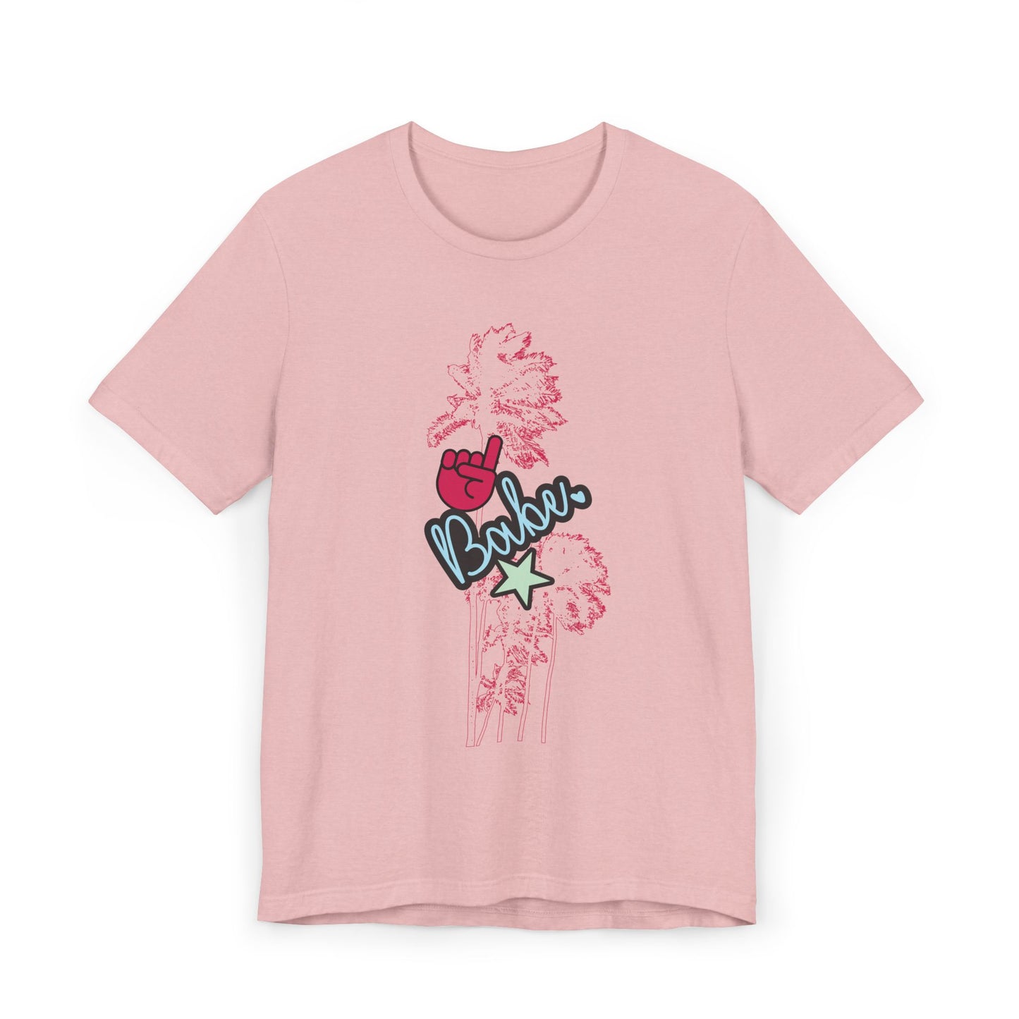 The One with the Palm Trees Front and Back T-Shirt