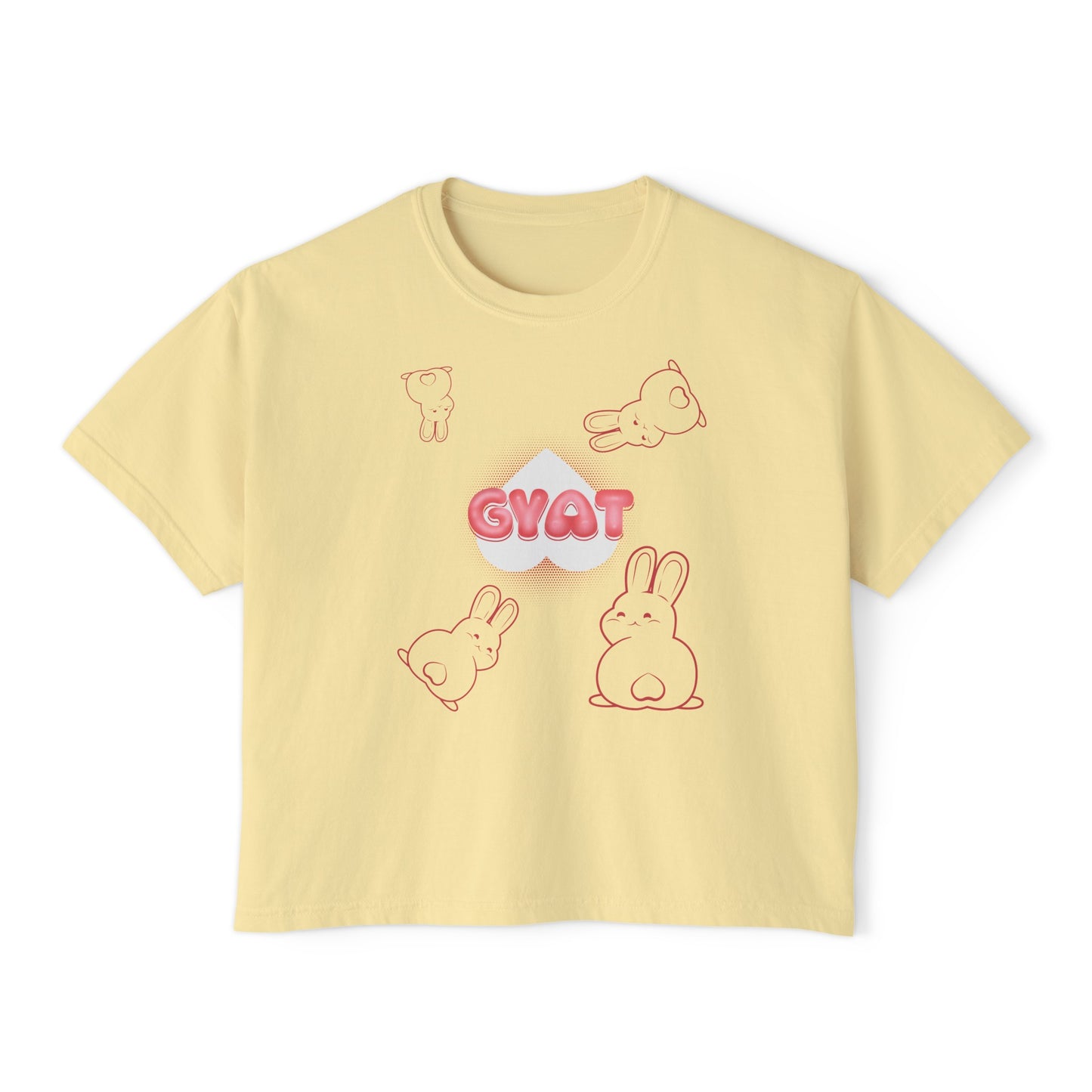 Multiple Bunnies GYAT Cropped Tee