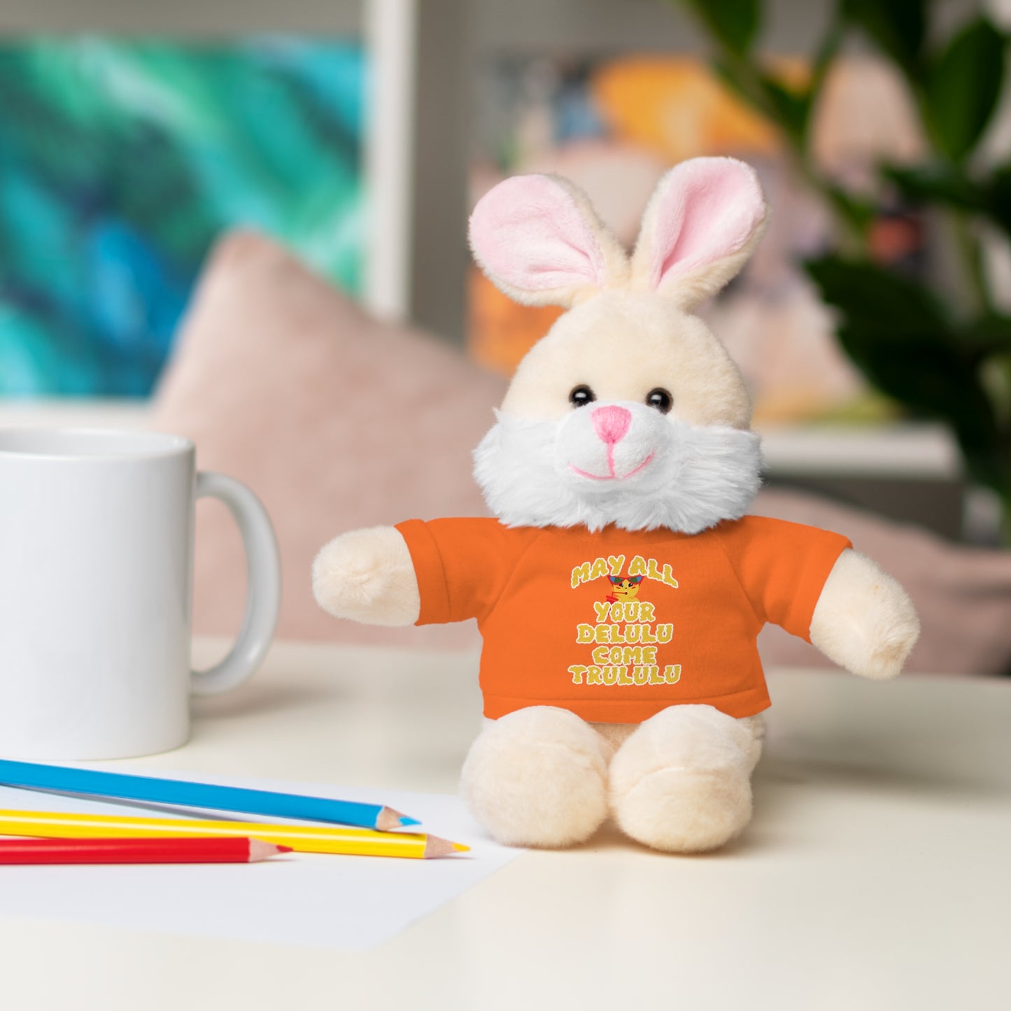 Delulu - Stuffed Animals with Tee