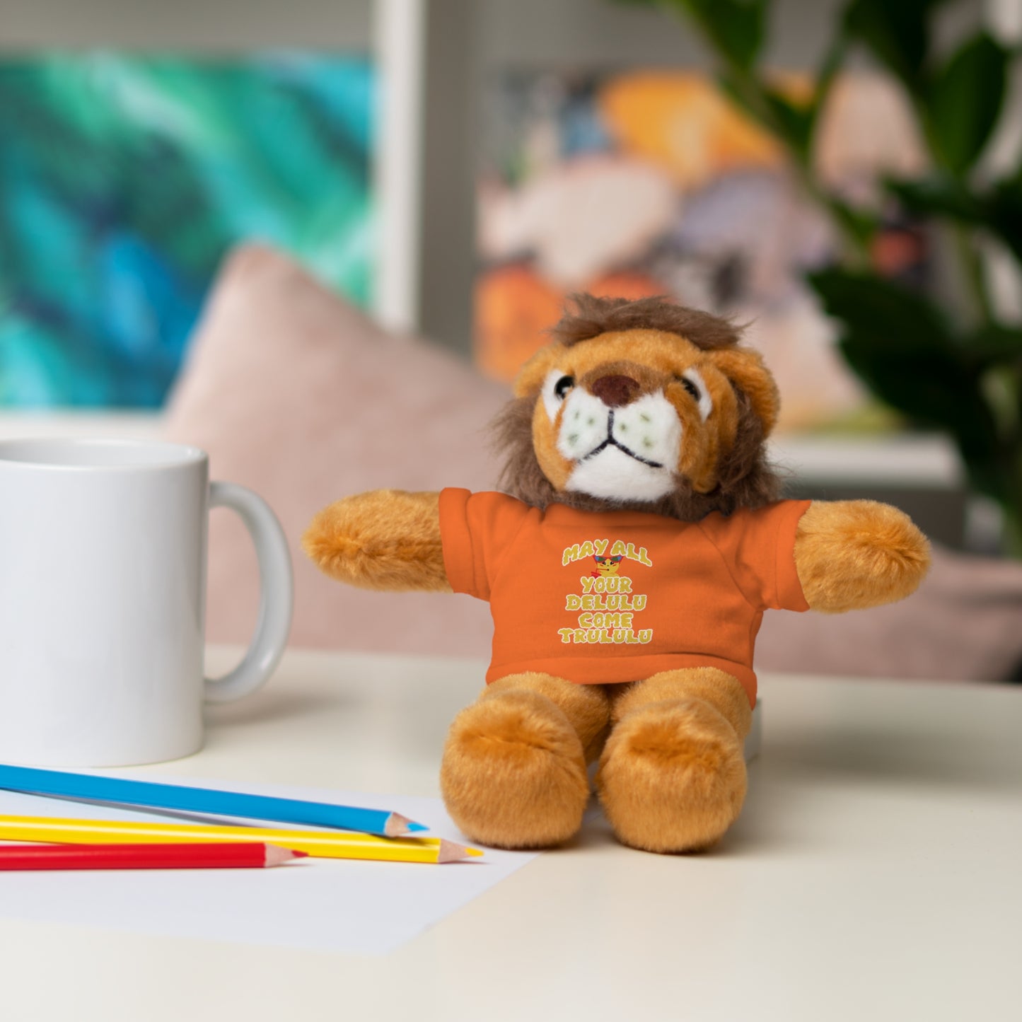 Delulu - Stuffed Animals with Tee